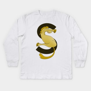 Monogram S Pony Kids Long Sleeve T-Shirt